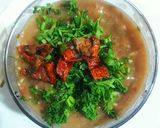 Foto del paso 4 de la receta Cazuela de boquerones en salsa de tomates negros