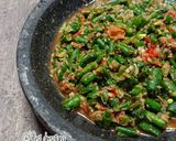 Foto langkah ke 3 dari resep Pencok Kacang Panjang.