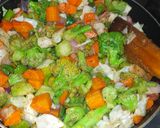 A picture of step 6 of Spicy Vegetable Salad.