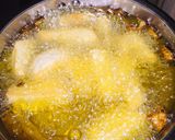 A picture of step 1 of Egg coated Awara.