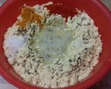 A picture of step 1 of Egg Pakorhay.