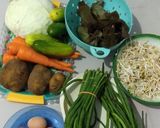 Foto langkah ke 1 dari resep Gado Gado Simple.