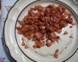 Foto del paso 2 de la receta: Ensalada de espinacas con tocino