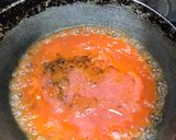 A picture of step 4 of Bhindi in Tomato Gravy.