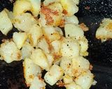 A picture of step 1 of Buttermilk Raita with Potato and Cucumber.