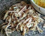 Foto del paso 3 de la receta: TORTILLAS Integrales rellenas de claras de huevo y pechuga...!