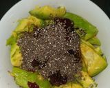 Foto langkah ke 3 dari resep Alpukat Strawberry Jam (menu diet).