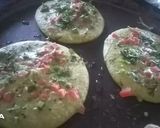 A picture of step 3 of Moong pancakes.