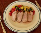 A picture of step 4 of Pork fillet medallions.