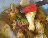 Foto langkah ke 5 dari resep Ayam opor tahu.