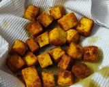 A picture of step 2 of Chilli paneer.