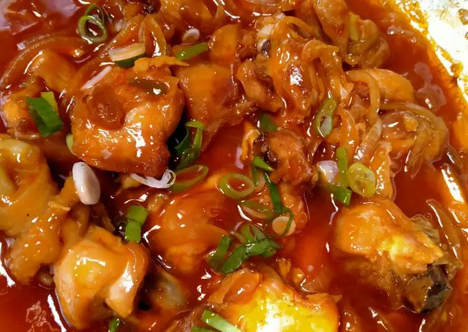 Langkah-langkah untuk membuat Resep Spicy Chicken Rumahan rasa Restoran