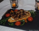 A picture of step 9 of Persian style meat balls.