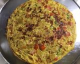 A picture of step 7 of Veggie Omelette.