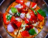 आटे का पिज़्ज़ा (aate ka pizza recipe in Hindi) रेसिपी चरण 13 फोटो