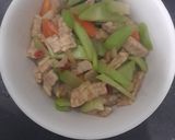Foto langkah ke 4 dari resep Tumis Tempe Labu Siam.