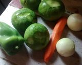 Foto del paso 1 de la receta: Tortilla de zapallito y vegetales