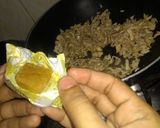A picture of step 1 of Vegetables chicken samosy.