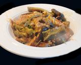 A picture of step 6 of Pasta alla Norma: Eggplant Pasta.