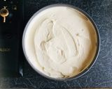 A picture of step 5 of Pomegranate Cheesecake.