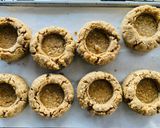 รูปขั้นตอนการทำที่ 2 ของ คุกกี้โอ้ตหยอดหน้าชอกโกแลตที่ชอบ🍫🍪(Oat cookies topping with Favorite Choco Bar)🍫