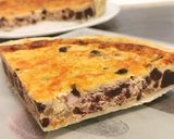 Foto del paso 10 de la receta: Quiche de Morcilla, Repollo, Pera y Piñones