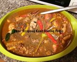 Foto langkah ke 5 dari resep Cumi Teropong Kuah Kuning Pedas.