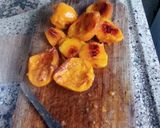Foto del paso 1 de la receta: Torta escondida de duraznos 🍑