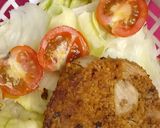 A picture of step 5 of Spicy couscous burgers.