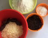 Foto langkah ke 1 dari resep Cheesy Dates Cookies.
