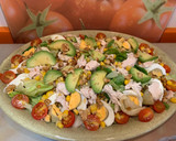 Foto del paso 2 de la receta: Ensalada con restos de pollo asado y lentejas