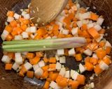 A picture of step 2 of Chicken Noodle Broth.