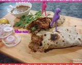 A picture of step 4 of Chapati Boti Rolls.