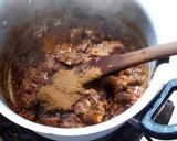 A picture of step 8 of Beef pilau.