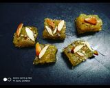 A picture of step 6 of Natural Kiwi pulp Karachi halwa.
