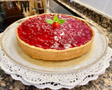 Foto del paso 16 de la receta: Tarta de yogur con mermelada de frambuesas