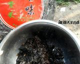 Hình bước làm 1 của món Canh rong biển