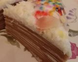 Foto langkah ke 7 dari resep Choco Mille crepes.