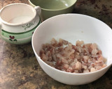 Foto del paso 1 de la receta: Ceviche de mero con leche de chufa y lima