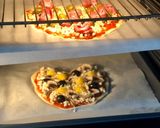 Une image de l'étape 4 de Pizza cœur.