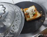 A picture of step 5 of Bread Pizza.