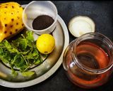 A picture of step 1 of Pineapple Mint Iced Tea.