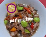 Foto langkah ke 5 dari resep Tumis Cumi Telor & Pete by jesslyn orlane.