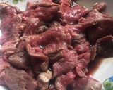 A picture of step 2 of Teppanyaki Beef, Stir Vegetables and Garlic Rice.