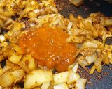 A picture of step 3 of Coconut Chicken Curry.