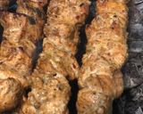 A picture of step 2 of Chicken tikka (street food).