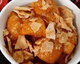 A picture of step 5 of Khatiwari khattay aloo.