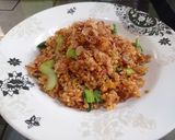 Foto langkah ke 5 dari resep Nasi Goreng Merah ala Itha Khan.
