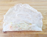 Foto del paso 5 de la receta: Rollitos de primavera de cerdo con masa Brick