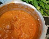A picture of step 8 of Butter Less - Butter Chicken.